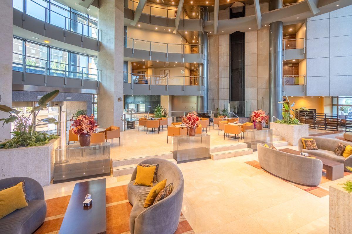 Eurostars Suites Mirasierra Мадрид Экстерьер фото The lobby of the hotel