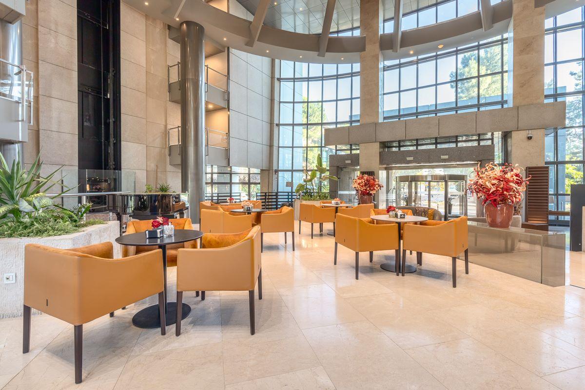 Eurostars Suites Mirasierra Мадрид Экстерьер фото Lobby