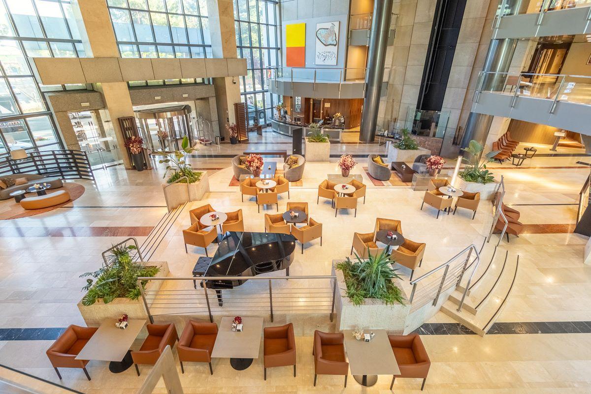Eurostars Suites Mirasierra Мадрид Экстерьер фото Lobby