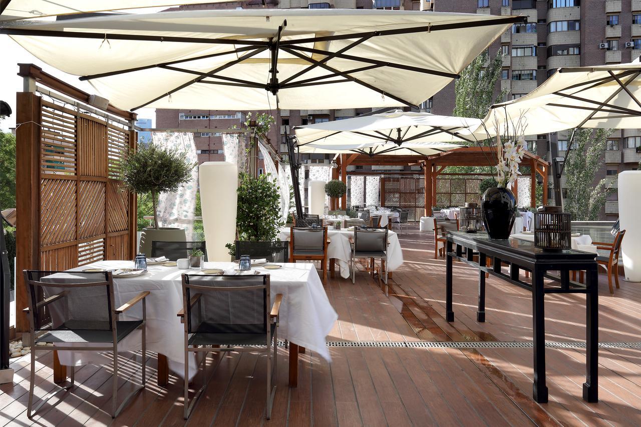 Eurostars Suites Mirasierra Мадрид Экстерьер фото The restaurant