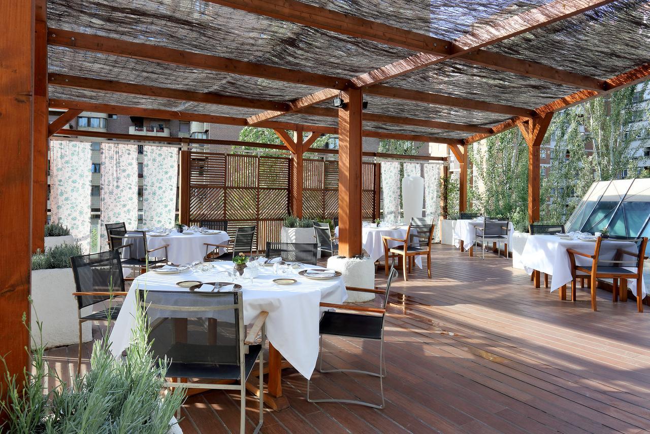 Eurostars Suites Mirasierra Мадрид Экстерьер фото Restaurant